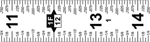 Crescent Lufkin 3/4" x 16' Quikread® Power Return Yellow Clad Tape Measure - PQR1316N...
