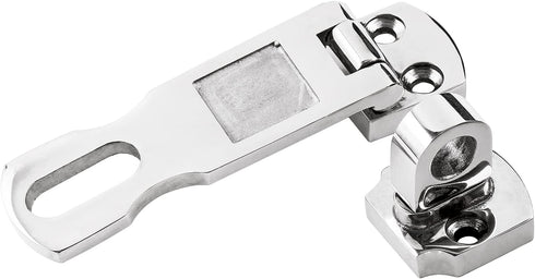 2 Pcs 3 Inch Marine Grade Door Hasp, 316 Stainless Steel Swivel Safety Hasp, Heavy Duty Door Hasp with Turning Padlock Eye Mount...