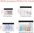 PACKISM Leak Proof Clear Travel Pouch - Sealed TSA Approved Toiletry Bag, BPA-free Reusable, Semi-Transparent Clear Cosmetic Bag with Flat Bottom,...
