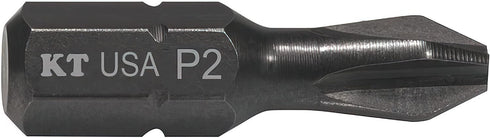 Klein Tools PH2115 #2 Phillips Power Driver 1-Inch 15-Pack...
