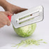 Cabbage Chopper Shredder, 2 Pack Cabbage Cutter Knife Kitchen Slicer Sauerkraut Cutter Coleslaw Grater, Sharp Stainless Steel Blades, Black & Red ...