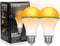 2 Pack LED Amber Light Bulbs,7W A19 1800K Warm Light Bulbs for Sleep Light Bulb,Blue Light Blocking Light Bulbs 60 Watt Equivalent for Healthy Sle...