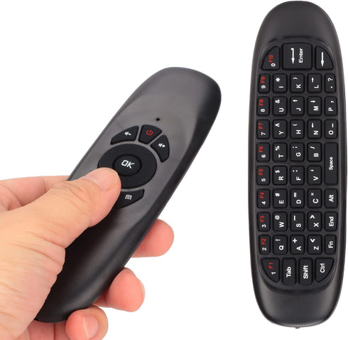 Air Mouse, 2.4GHz Keyboard with USB Receiver and Cable, Universal TV Remote Air Mouse Remote for PC TV, Plug and Play...