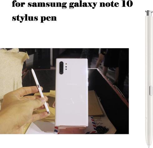 Note 10 S Pen Replacement Pen for Samsung Galaxy Note 10/Note 10 Plus/Note 10 5G Stylus Pen Touch S Pen,WithoutBluetooth(White)...