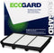 ECOGARD XA10599 Premium Engine Air Filter Fits 2017-2024 Nissan TITAN...