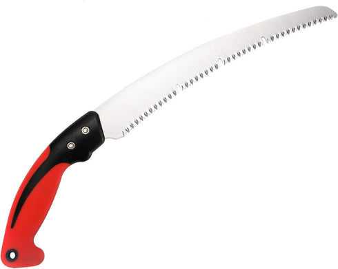 11 Inch Hand Pruning Saw Household Garden Pruning Saw Survial Hand Saw Tool with Saw Blade Enclosure for Garden Trimming Wood Camping Tree Branche...