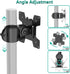 WALI Mounting Plate for WALI Monitor Mounting System, Mounting Holes 75 by 75 mm and 100 by 100 mm (VES01), Black...