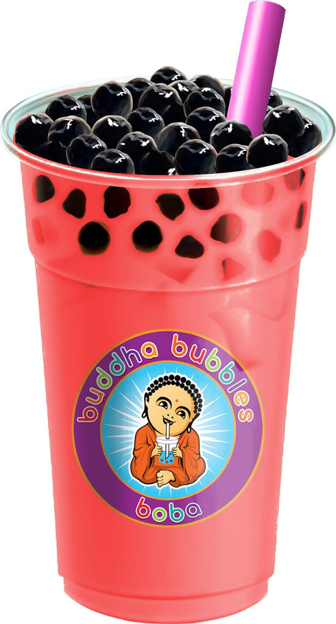 Premium WATERMELON Boba/Bubble Tea Drink Mix Powder By Buddha Bubbles Boba (10 Ounce) (283 Grams)...