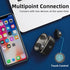 Rose Technics Ceramics True Wireless Stereo Earbuds, Bluetooth 5.3 High-Fidelity Headphones with HD Mics, 60ms Gaming Earphones, 35H Playtime with...