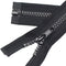 YaHoGa 2PCS #5 40 Inch Separating Jacket Zippers for Sewing Coats Jacket Zipper Black Molded Plastic Zippers Bulk (40" 2pc)...