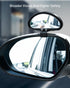 Blind Spot Mirrors, Adjustable Car Auxiliary Universal Wide Angle Mirror for Universal Cars, Screw Fixation...