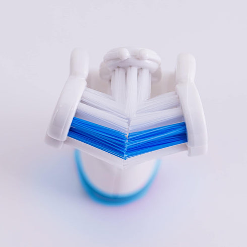 Triple Bristle Replacement Brush Head Refills | Innovative 3 Head Design | Compatible with Triple Bristle Brand Sonic Toothbrush | Color Changing ...