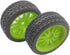 4Pack Vgoohobby RC Rubber Tires and Plastic Wheel Rims 12mm Hex Hub Compatible with HSP HPI Redcat Tamiya RC 1/10 On Road Racing Touring Car...