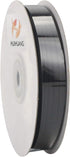 HUIHUANG Solid Color Satin Ribbon 1/8 inch x 100 Yards Roll Ribbon Thin Black Satin Ribbon for Crafts Sewing Gift Wrapping DIY Bows (Black)...
