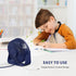 FARADAY USB Desk Fans 5 Inches Portable Table Fans 360° Head Rotation Small Personal Desktop Fan for Home Office, 3 Speeds, Navy Blue...