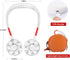 Portable Neck Fan Rechargeable Personal Hand-Free Fan Mini USB Wearable Neckband Sport Fan, 3 Speed Adjustable, 360 Degrees Free Rotation Perfect ...