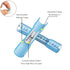 200pcs Heat Shrink Butt Connector, Waterproof Crimp Electrical Wire Connector, Butt Splice Terminal Best for Repair and Maintenance. Suitable for ...