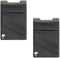 LIFESTYLE DESIGNS The StickyWallet – Premium Spandex Stick-on Phone Wallet Card Holder for any Case – Unique Double Pocket Design + Finger Strap (...