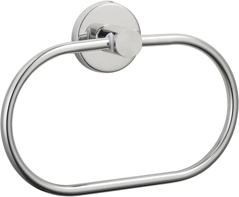 Towel Ring for Bathroom, Chrome Towel Bar Hangers Wall Mount, Stainless Steel Hand Towel Holder, Modern Round Towel Hanger by Eolax...