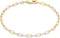 Amazon Essentials 14K Paperclip Chain Bracelet...