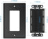 Iwillink Brush Wall Plate (2 Pack), Cable Pass Through Insert for Wires, Single Gang Cable Access Strap, Wall Socket for HDTV, Home Theater System...