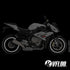 VFLUO - Motorcycle Reflective Wheel Stripes kit, 1 Wheel Rim Stickers Pack, 3M Technology™ - High lateral Visibility, Discreet and Design, Easy In...