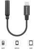 Saramonic 3.5mm TRRS to Lightning Female Adapter Cable, SR-C2002 3.5mm Micro Lightning to Apple Cable MFi Certified Compatible with iPhone, iPad S...