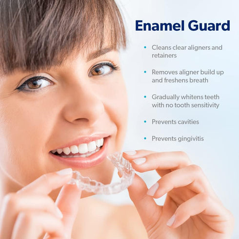 EverSmile AlignerFresh Enamel Guard Aligner Cleaner and Whitener, Aligner Cleaner Foam with Enamel Protection, Strengthens and Protects Teeth, Cle...