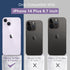 DEENAKIN iPhone 14 Plus Case with Screen Protector,Enhanced Camera Cover,Passing 16ft Drop Tested Soft Silicone Gel Rubber,Slim Fit Protective Pho...