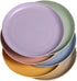 Wheat Straw Plates Lightweight Unbreakable Dinner Dishes Plates Set Dishwasher & Microwave Safe (Small 6 Pack 5.9')...