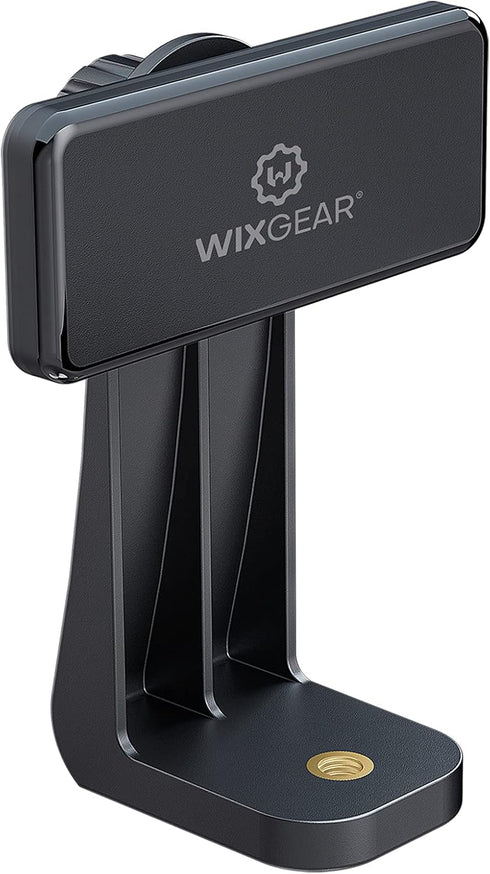 WixGear Magnetic Tripod Mount Strong Phone Holder for Tripod Compatible with iPhone and Android Devices Black......