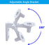 Wall Mount Compatible with TP-Link Tapo C210/ C200 and Kasa Indoor Pan EC70/ EC71/ KC410S, Adjustable Angles Bracket 180 Degree Rotation Easy to I...