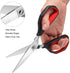 LIVINGO Kitchen Shears Heavy Duty: Cooking Scissors Dishwasher Safe Come Apart Sharp Forged Stainless Steel Blade Utility Food All Purpose for Cut...