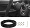 Steering Wheel Adapter Spacer, Aluminum Alloy Steering Wheel Hub Spacer, Steering Wheel Hub Adapter Extension Spacer, 12.5mm 1/2" Wheel Spacer for...
