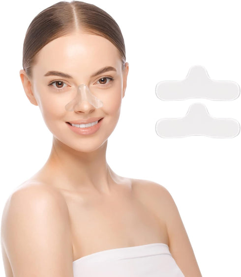2 Pack CPAP Gel Nose Pads CPAP Nose Guard CPAP Nasal Pad Against Irritation and Soreness Nose Comfort Pad Premium Soft CPAP Cushions for Masks (Me...