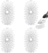Brush Refills for OXO Dish Brush - 4 Pack Dish Brush Cleaning Soap Dispensing Head Replacement for Scrubber (White)...