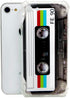 FAteam Case for iPhone SE (2022/2020) & iPhone 7/8 with Reinforced Corners TPU Soft Bumper Anti-Scratch Back Retro Cassette...