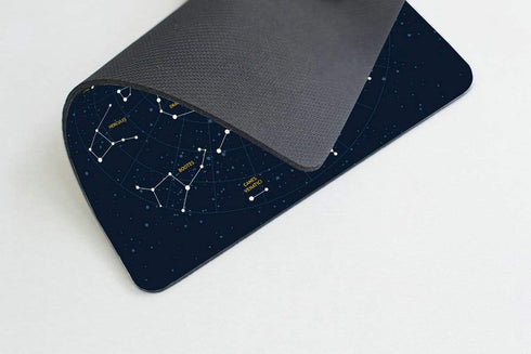 Smooffly Sky Map Mouse Pad Custom, Constellations Mousepad Non-Slip Rubber Gaming Mouse Pad Rectangle Mouse Pads for Computers Laptop...