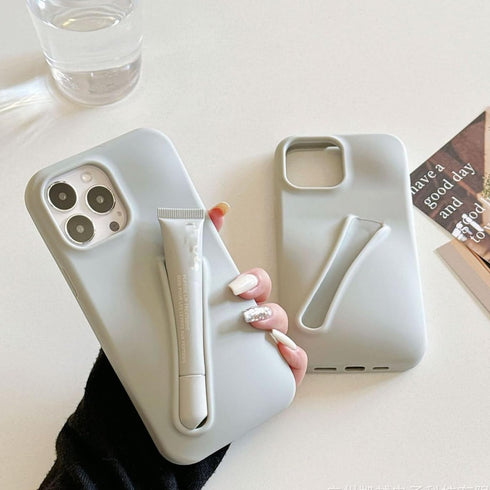 Lip Gloss Phone Case Cute for iPhone 11 for Women Girls Protective Silicone Shockproof Slim Funny Stylish Phone Case Compatible with iPhone 11?Lig...