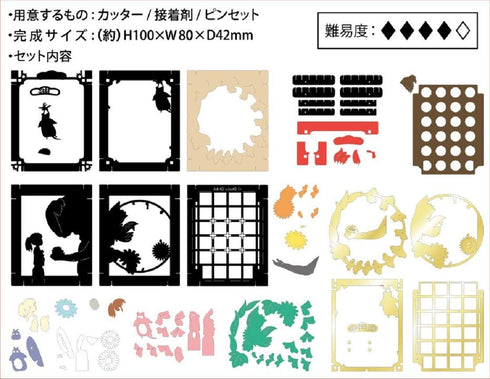 ENSKY PT-133 Paper Theater, Spirited Away, Thoughts of Kaonashi...