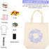 EXCEART 1 Set Embroidered Canvas Bag Embroidery Starter Kit Hand Embroidery Kit for Adults Embroidery Beginner Kits Hand Embroidered Tote Bag Begi...