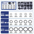 Gelisen 420Pcs Nitrile Rubber O-Rings Kit 15 Sizes Universal NBR Metric Washer Gasket Assortment Set for Hydraulics, Pneumatics & Plumbing Sealing...