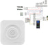 Doorbell, 12V Wired Doorbell,90dB Door Bell Chime,Home Access Control System Supporting No Install Battery for Home Safety, Doorbell, doorbell chi...