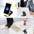 Cell Phone Stand for Desk, 6 Pack Black Phone Stand Portable Foldable Desktop Cell Phone Holder Adjustable Universal Multi-Angle Cradle Kickstand ...