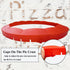Adjustable Silicone Pie Crust Shields Baking Protectors Cover Ring Fits 8-11.4 Inch Pies Baking Pie Crust Shield Protector Cover for Edges (Red-1P...