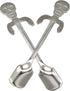 Maydahui 6PCS Skull Spoon 5 inch 18/10?304 ?Stainless Steel Hanging Teaspoons Coffee Tea Sugar Espresso Dessert Stirring Spoons Design for Hallowe...
