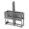 uxcell Microscope Slides Rack 24 Positions Polypropylene Staining Rack Gray for Research Experiments...