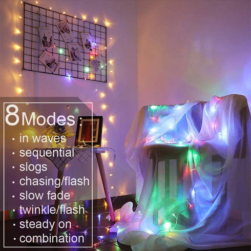 Curtain Lights, String Lights Bedroom, 300 LED 9.8x9.8Ft Twinkle String Light Decorations for Window Wedding Bedroom Wall Party Backdrop, Cute Hom...