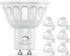 Dimmable GU10 LED Light Bulbs, 5000K Daylight MR16 GU10 Bulb Replacement for Recessed Track Lighting, 5W 500LM LED Bulbs 40° Spotlight for Kitchen...