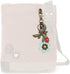 CHALA Purse Charm, Key Fob, keychain Decorative Accessories, Metal Charming Keychain - Dragonfly & Flower...